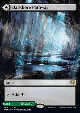 Darkbore Pathway Slitherbore Pathway - Kaldheim Extras 