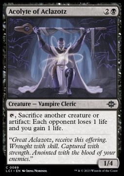 Acolyte of Aclazotz 