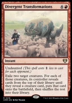 Divergent Transformations 