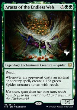 Arasta of the Endless Web (V.2) - Theros Beyond Death Promos 