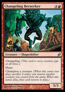 Changeling Berserker - Lorwyn 
