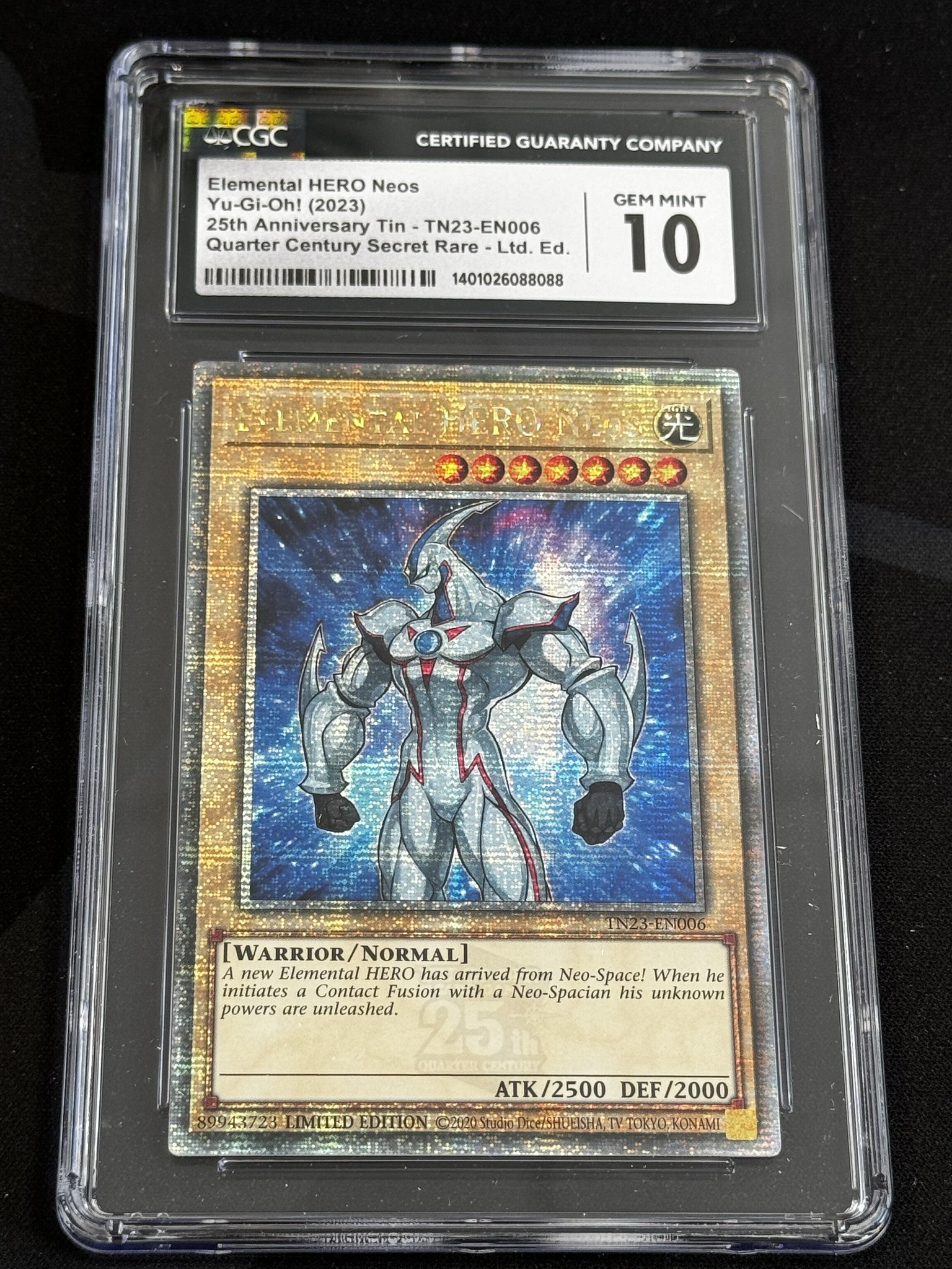 Elemental HERO Neos - TN23 6 - English - CGC 10