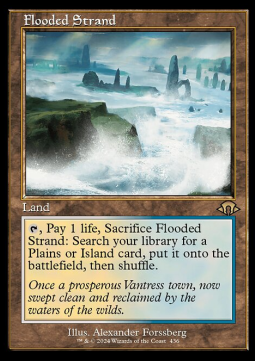 Flooded Strand (V.2) - Modern Horizons 3 Extras 