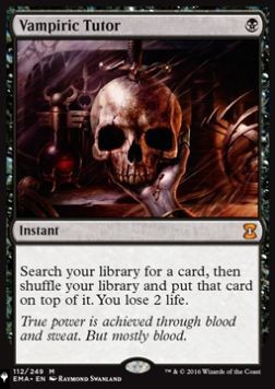 Vampiric Tutor - The List