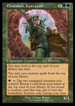 Eladamri Korvecdal (V.2) - Modern Horizons 3 Extras 