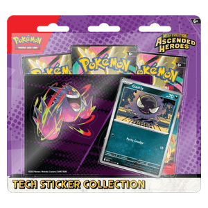 Ascended Heroes Gastly Tech Sticker Collection 
