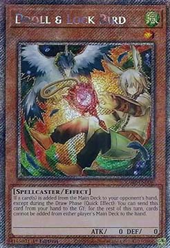 Droll & Lock Bird (V.8 Platinum Secret Rare)