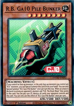 R.B. Ga10 Pile Bunker 