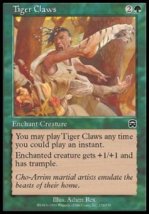 Tiger Claws - Mercadian Masques 
