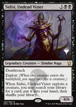 Sidisi Undead Vizier - Theros Beyond Death Promos 