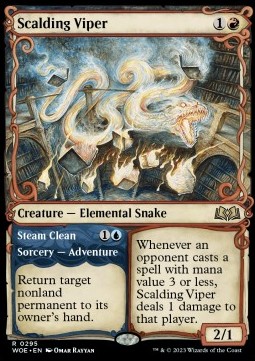 Scalding Viper Steam Clean 