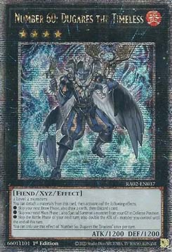 Number 60 Dugares the Timeless (V.5 Quarter Century Secret Rare)