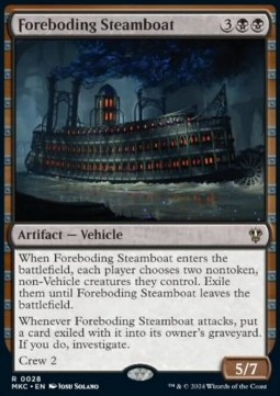 Foreboding Steamboat 
