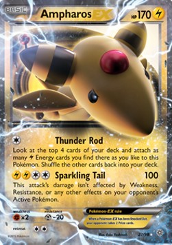 Ampharos EX (Rare Holo ex)