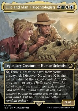 Ellie and Alan Paleontologists (V.1) - Universes Beyond Jurassic World Collection 