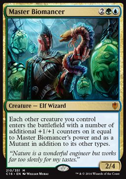 Master Biomancer - Commander 2016 