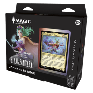 Commander Magic The Gathering FINAL FANTASY Revival Trance Commander Deck 