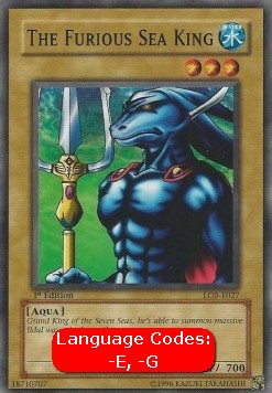 The Furious Sea King (V.1 - Common) 