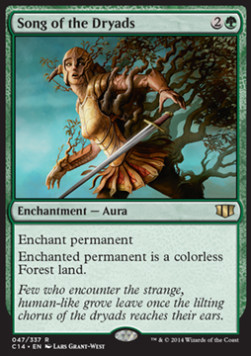 Song of the Dryads - Commander 2014 
