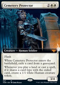 Cemetery Protector - Innistrad Crimson Vow Extras 