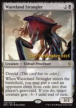 Wasteland Strangler - Battle for Zendikar Promos 