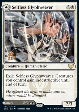 Selfless Glyphweaver Deadly Vanity - Strixhaven School of Mages Promos 