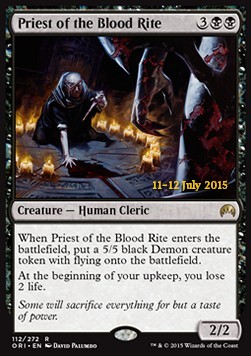 Priest of the Blood Rite - Magic Origins Promos 