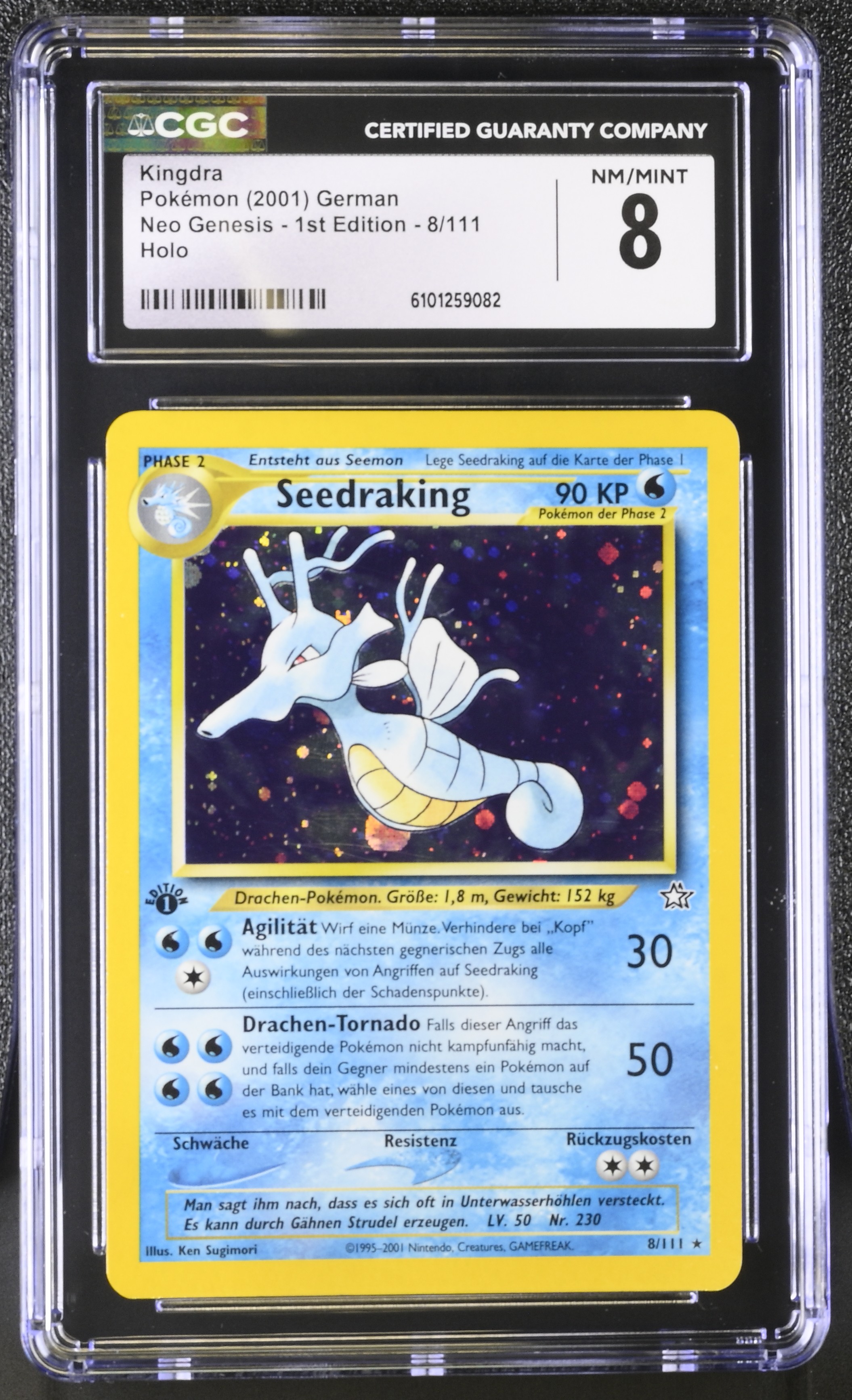 Kingdra - NG 8 - German - CGC 8