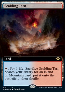 Scalding Tarn (V.3) - Modern Horizons 2 Extras 
