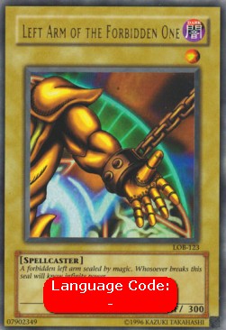 Left Arm of the Forbidden One