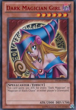 Dark Magician Girl (V.4 - Rare)