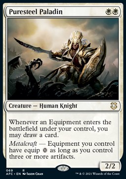 Puresteel Paladin - Commander Adventures in the Forgotten Realms 