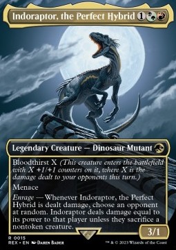 Indoraptor the Perfect Hybrid (V.1) - Universes Beyond Jurassic World Collection 