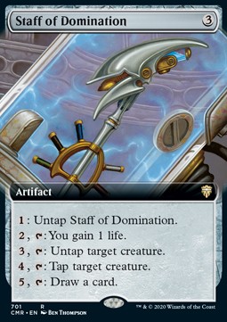 Staff of Domination - Commander Legends Extras 