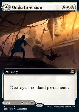 Ondu Inversion Ondu Skyruins - Zendikar Rising Extras 