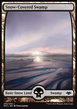 Snow Covered Swamp - Modern Horizons 