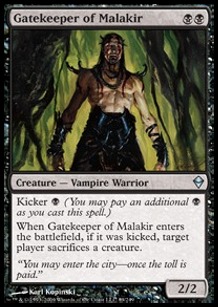 Gatekeeper of Malakir - Zendikar