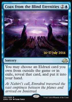 Coax from the Blind Eternities 