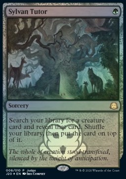 Sylvan Tutor - Judge Rewards Promos 