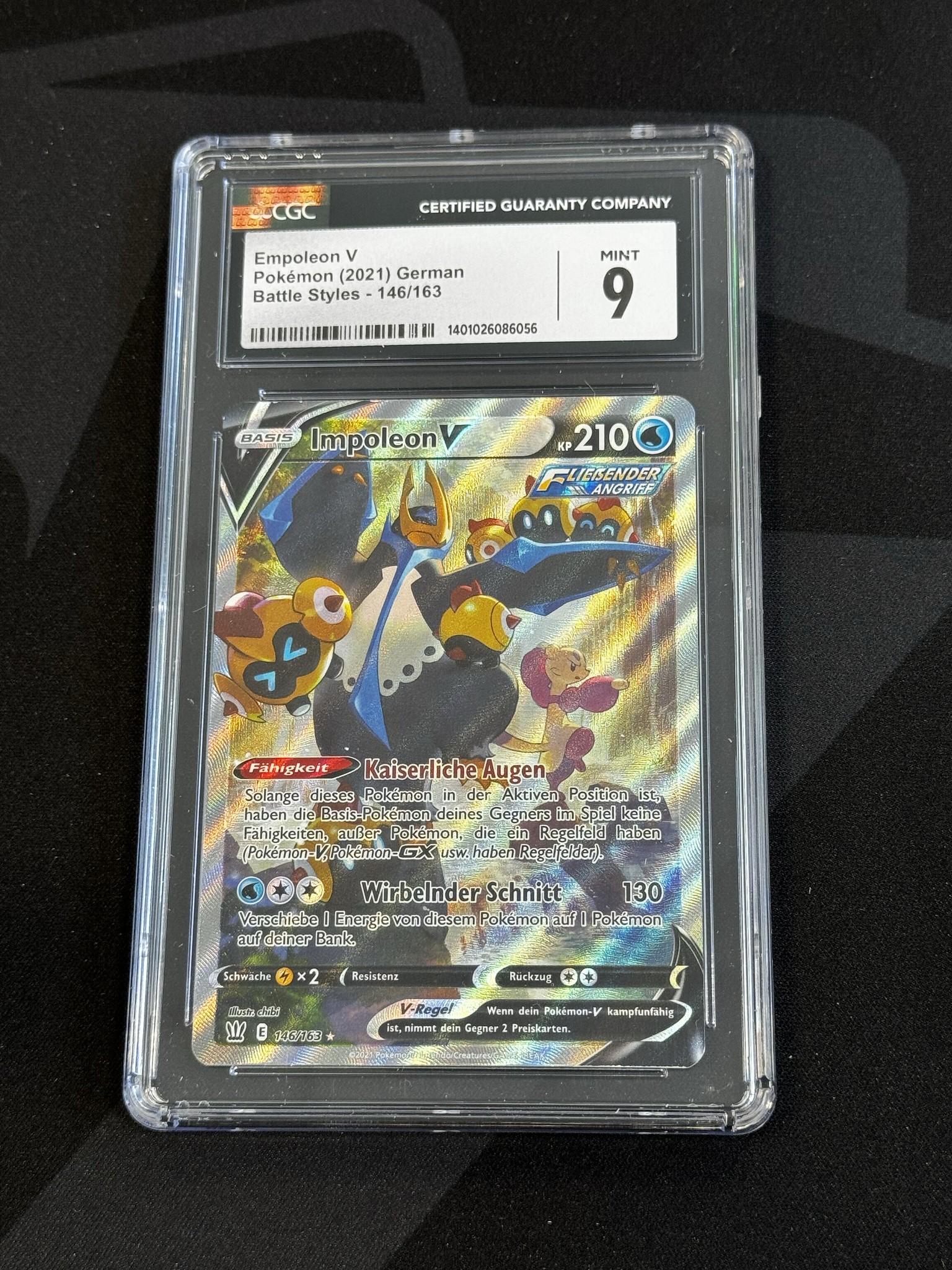 Empoleon V - BST 146 - German - CGC 9 
