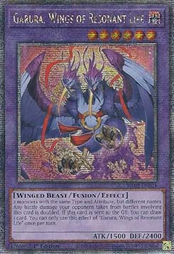 Garura Wings of Resonant Life (V.5 Quarter Century Secret Rare)