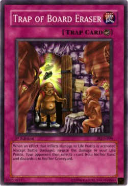 Trap of Board Eraser 