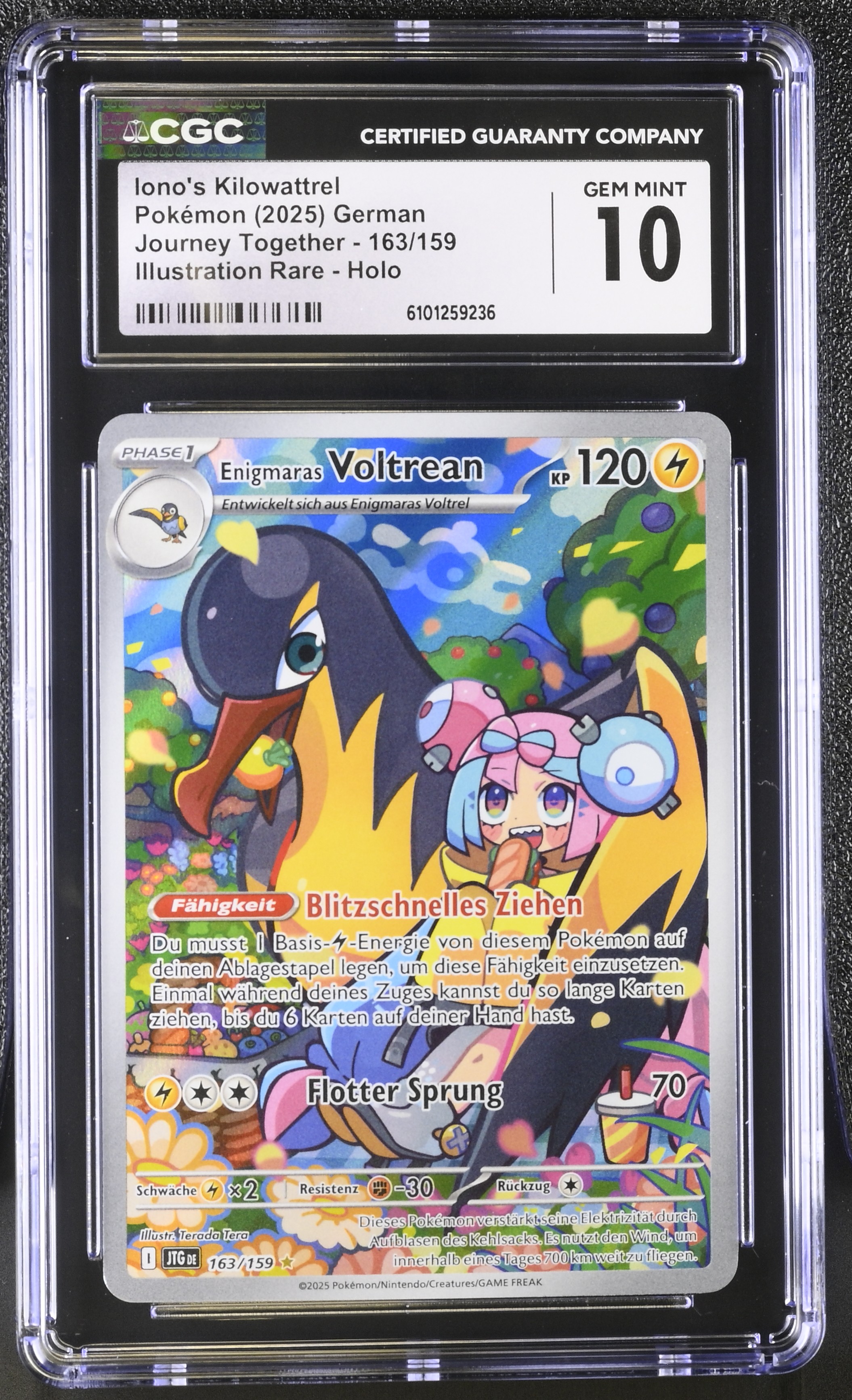 Ionos Kilowattrel - JTG 163 - German - CGC 10 