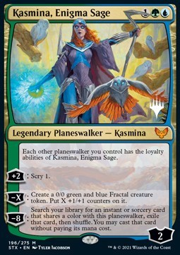 Kasmina Enigma Sage (V.2) - Strixhaven School of Mages Promos