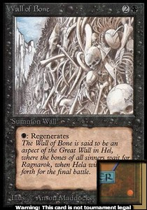 Wall of Bone - International Edition