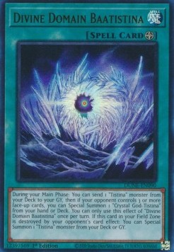 Divine Domain Baatistina (V.1 - Ultra Rare) 