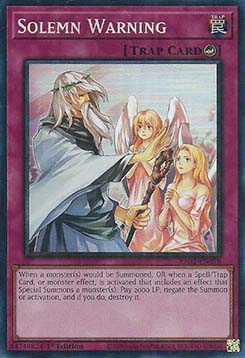 Solemn Warning (V.6 Collectors Rare) 