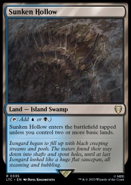 Sunken Hollow - Commander The Lord of the Rings Tales of Middle earth 