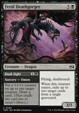 Feral Deathgorger Dusk Sight 