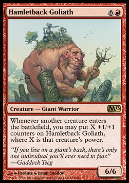 Hamletback Goliath 